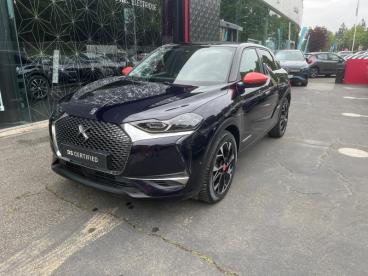 DS CERTIFIED Ds Ds 3 Crossback E-tense Ines De La Fressange Paris occasion certifiée - Citadine Electrique Bleu Encre (m) - Toit Noir Perla Nera - Vert Saint Denis - 3498986_2