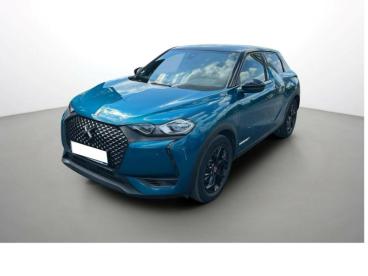 DS CERTIFIED Ds Ds 3 Crossback E-tense Performance Line occasion certifiée - Citadine Electrique Bleu Millenium - Toit Noir Perla Nera - Saint Quentin - 3504229_1