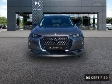 DS CERTIFIED Ds Ds 3 Crossback E-tense Grand Chic 4cv occasion certifiée - Citadine Electrique Gris Platinium - Toit Noir Perla Nera - Saint Martin Des Champs - 3513300_2