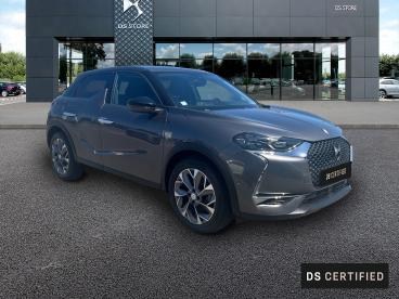 DS CERTIFIED Ds Ds 3 Crossback E-tense Grand Chic 4cv occasion certifiée - Citadine Electrique Gris Platinium - Toit Noir Perla Nera - Saint Martin Des Champs - 3513300_3