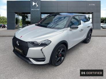 DS CERTIFIED Ds Ds 3 Crossback Essence 130 Performance Line + Automatique Camera occasion certifiée - Citadine Essence Cristal Pearl (m) - Toit Noir Perla Nera - Colmar - 3513320_1