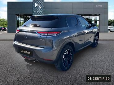 DS CERTIFIED Ds Ds 3 Crossback Bluehdi 130ch Connected Chic Automatique 126g occasion certifiée - Citadine Diesel Gris Platinium - Toit Noir Perla Nera - Trelissac - 3513324_2