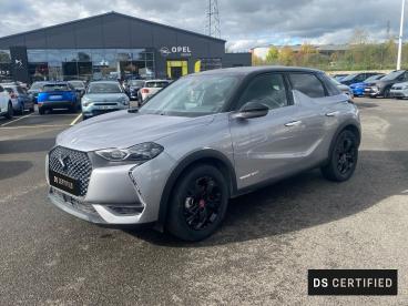 DS CERTIFIED Ds Ds 3 Crossback E-tense Performance Line occasion certifiée - Citadine Electrique Gris Artense (m) - Toit Noir Perla Nera - Cusset - 3518930_1