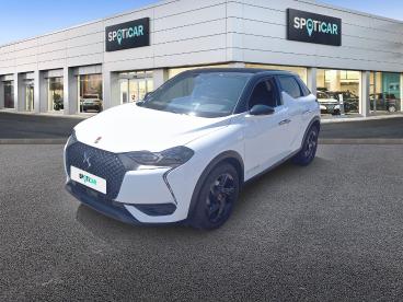DS CERTIFIED Ds Ds 3 Crossback Bluehdi 130 Eat8 Performance Line+ occasion certifiée - Citadine Diesel Blanc Banquise - Valence - 3520725_1