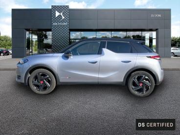 DS CERTIFIED Ds Ds 3 Crossback Puretech 100ch Performance Line + occasion certifiée - Citadine Essence Gris Artense (m) - Toit Noir Onyx - Moulins - 3524175_4