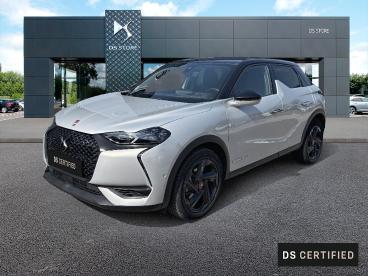 DS CERTIFIED Ds Ds 3 Crossback Puretech 155ch Performance Line + Automatique occasion certifiée - Citadine Essence Bi-ton Gris Artense - Pavillon Noir Onyx - Libourne - 3537087_1