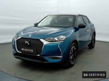 DS CERTIFIED Ds Ds 3 Crossback Puretech 130ch Connected Chic Automatique occasion certifiée - Citadine Essence Bleu Millenium - Toit Noir Perla Nera - Chambery - 3537121_1