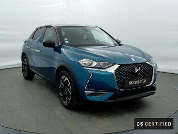 DS CERTIFIED Ds Ds 3 Crossback Puretech 130ch Connected Chic Automatique occasion certifiée - Citadine Essence Bleu Millenium - Toit Noir Perla Nera - Chambery - 3537121_3
