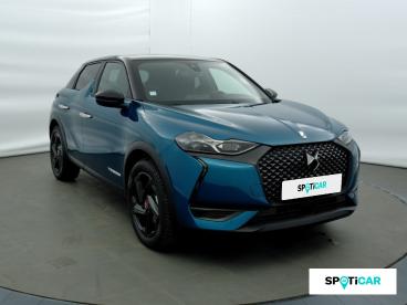 DS CERTIFIED Ds Ds 3 Crossback E-tense Performance Line + 4cv occasion certifiée - Citadine Electrique Bleu Millenium - Toit Noir Perla Nera - Eybens - 3538443_3