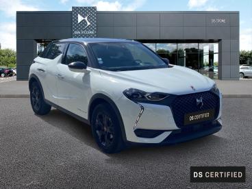 DS CERTIFIED Ds Ds 3 Crossback 100ch Performance Line occasion certifiée - Citadine Essence Blanc Banquise - Toit Noir Perla N. - Aubagne - 3541934_3