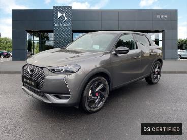 DS CERTIFIED Ds Ds 3 Crossback E-tense Connected Chic occasion certifiée - Citadine Electrique Gris Platinium (m) - Eybens - 3563624_1