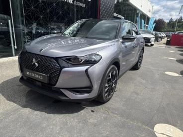 DS CERTIFIED Ds Ds 3 Crossback Bluehdi 130ch Louvre Automatique occasion certifiée - Citadine Diesel Gris Artense (m) - Toit Noir Perla Nera - Vert Saint Denis - 3570281_1