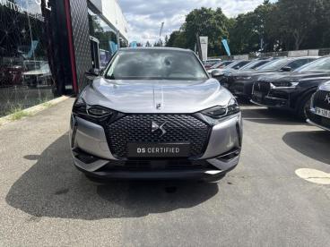 DS CERTIFIED Ds Ds 3 Crossback Bluehdi 130ch Louvre Automatique occasion certifiée - Citadine Diesel Gris Artense (m) - Toit Noir Perla Nera - Vert Saint Denis - 3570281_2