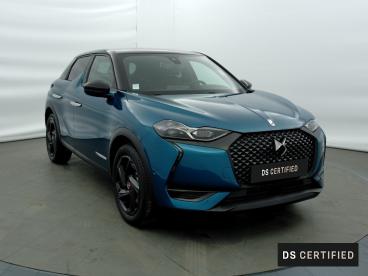DS CERTIFIED Ds Ds 3 Crossback E-tense Performance Line + 4cv occasion certifiée - Citadine Electrique Bleu Millenium - Toit Noir Perla Nera - Chambery - 3573431_3
