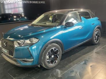 DS CERTIFIED Ds Ds 3 Crossback E-tense So Chic 4cv occasion certifiée - Citadine Electrique Bleu Millenium (m) - Toit Blanc Opale - Chelles - 3573440_3