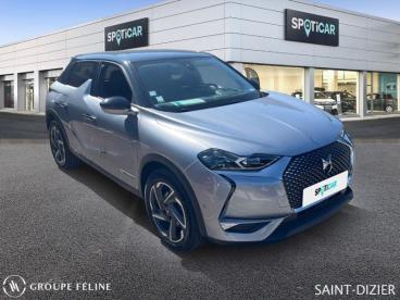 DS CERTIFIED Ds Ds 3 Crossback Puretech 155ch Grand Chic Automatique 119g occasion certifiée - Citadine Essence Gris Artense (m) - Toit Noir Onyx - St Dizier - 3583585_3