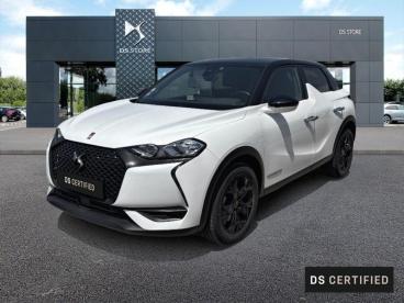 DS CERTIFIED Ds Ds 3 Crossback Puretech 130ch Performance Line Automatique occasion certifiée - Citadine Essence Blanc Banquise (o) - Toit Noir Onyx - Nimes - 3583606_1