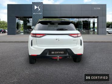 DS CERTIFIED Ds Ds 3 Crossback Puretech 130ch Connected Chic Automatique occasion certifiée - Citadine Essence Blanc Perle Nacré - Toit Noir Perla N. - Moulins - 3586789_5