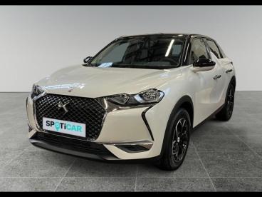 DS CERTIFIED Ds Ds 3 Crossback E-tense Connected Chic occasion certifiée - Citadine Electrique Blanc Perle Nacré - Toit Noir Perla N. - Colmar - 3588356_1
