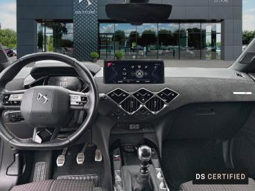DS CERTIFIED Ds Ds 3 Crossback Bluehdi 100ch Performance Line + occasion certifiée - Citadine Diesel Ktv Noir Perla Nera - Libourne - 3595375_3