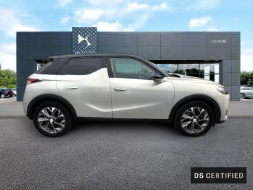 DS CERTIFIED Ds Ds 3 Crossback E-tense Grand Chic 4cv occasion certifiée - Citadine Electrique Cristal Pearl (métallisée) - Libourne - 3595376_4