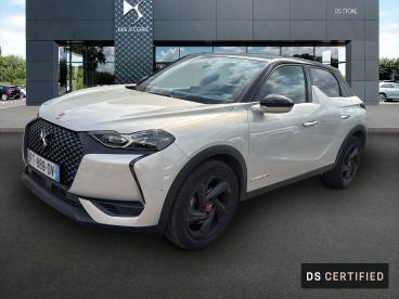 DS CERTIFIED Ds Ds 3 Crossback Puretech 130 Eat8 Performance Line+ occasion certifiée - Citadine Essence Gris Clair - Thionville - 3598716_1