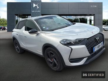 DS CERTIFIED Ds Ds 3 Crossback Puretech 130 Eat8 Performance Line+ occasion certifiée - Citadine Essence Gris Clair - Thionville - 3598716_3
