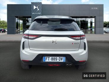 DS CERTIFIED Ds Ds 3 Crossback Puretech 130 Eat8 Performance Line+ occasion certifiée - Citadine Essence Gris Clair - Thionville - 3598716_5