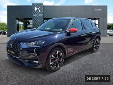 DS CERTIFIED Ds Ds 3 Crossback E-tense Ines De La Fressange Paris occasion certifiée - Citadine Electrique Cassis Nacre** - Dieppe - 3601061_1