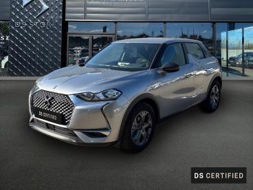 DS CERTIFIED Ds Ds 3 Crossback Puretech 100ch Montmartre occasion certifiée - Citadine Essence Gris Artense (m) - Toit Noir Perla Nera - Orange - 3605517_1