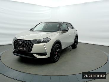 DS CERTIFIED Ds Ds 3 Crossback E-tense Performance Line + occasion certifiée - Citadine Electrique Cristal Pearl (m) - Toit Noir Perla Nera - Chambery - 3607419_1