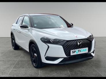 DS CERTIFIED Ds Ds 3 Crossback Bluehdi 130ch Performance Line + Automatique 126g occasion certifiée - Citadine Diesel Blanc Perle Nacré - Toit Noir Perla N. - Colmar - 3609996_3