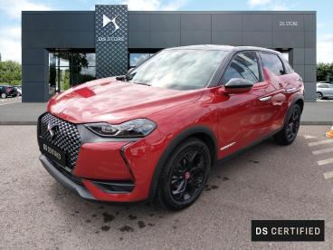 DS CERTIFIED Ds Ds 3 Crossback Puretech 100ch Performance Line occasion certifiée - Citadine Essence Rouge Rubi (m) - Toit Noir Perla Nera - Metz - 3610004_1