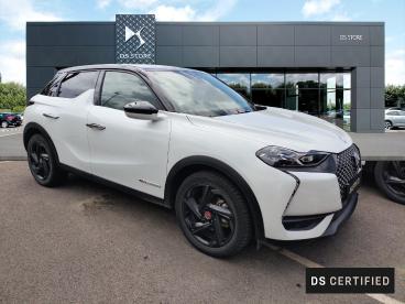 DS CERTIFIED Ds Ds 3 Crossback E-tense Performance Line + occasion certifiée - Citadine Electrique Blanc Perle Nacré - Toit Noir Perla N. - Metz - 3616698_3