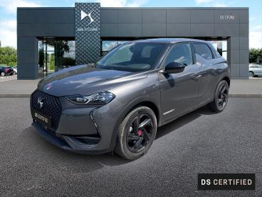DS CERTIFIED Ds Ds 3 Crossback Bluehdi 130ch Performance Line + Automatique 126g occasion certifiée - Citadine Diesel Gris Platinium (m) - Trelissac - 3617450_1