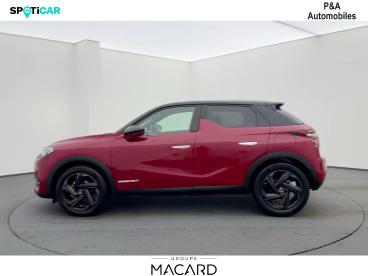 SPOTICAR Ds Ds 3 Crossback Puretech 130ch Performance Line Automatique 7cv Occasion - Citadine Essence Rouge Rubi (m) - Toit Noir Perla Nera - Montauban - 1203619400_1