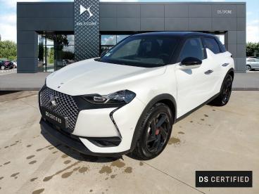 DS CERTIFIED Ds Ds 3 Crossback E-tense Performance Line + 4cv occasion certifiée - Citadine Electrique Blanc Perle Nacré - Toit Noir Perla N. - Metz - 3623174_1