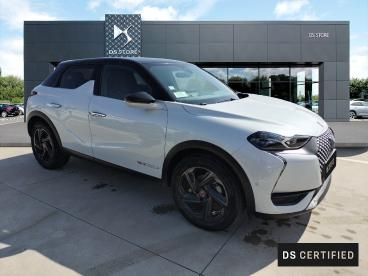 DS CERTIFIED Ds Ds 3 Crossback E-tense Performance Line + 4cv occasion certifiée - Citadine Electrique Blanc Perle Nacré - Toit Noir Perla N. - Metz - 3623174_3