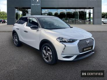 DS CERTIFIED Ds Ds 3 Crossback E-tense Grand Chic 4cv occasion certifiée - Citadine Electrique Cristal Pearl (m) - Toit Noir Perla Nera - Saint Martin Des Champs - 3623189_3