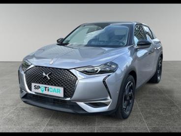 DS CERTIFIED Ds Ds 3 Crossback Essence 130 Grand Chic Automatique occasion certifiée - Citadine Essence Gris Artense (m) - Toit Noir Perla Nera - Colmar - 3626973_1