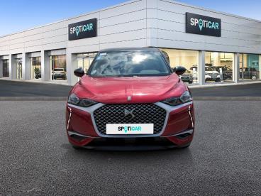 SPOTICAR Ds Ds 3 Crossback E-tense So Chic 4cv Occasion - Citadine Electrique Rouge Rubi (m) - Toit Noir Perla Nera - Reims - 1203629854_2