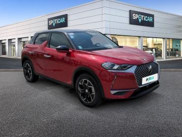SPOTICAR Ds Ds 3 Crossback E-tense So Chic 4cv Occasion - Citadine Electrique Rouge Rubi (m) - Toit Noir Perla Nera - Reims - 1203629854_3