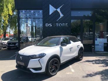 DS CERTIFIED Ds Ds 3 Crossback E-tense Performance Line + occasion certifiée - Citadine Electrique Blanc Perle Nacré - Toit Noir Perla N. - Chambourcy - 3632158_1