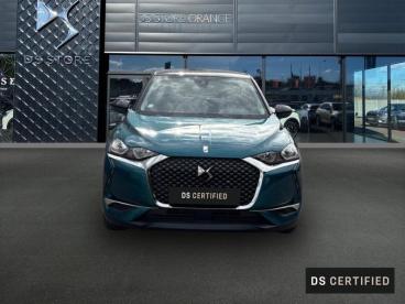DS CERTIFIED Ds Ds 3 Crossback E-tense Faubourg occasion certifiée - Citadine Electrique Bleu Millenium - Toit Noir Perla Nera - Orange - 3636146_2