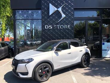 DS CERTIFIED Ds Ds 3 Crossback E-tense Performance Line + occasion certifiée - Citadine Electrique Cristal Pearl (m) - Toit Noir Perla Nera - Chambourcy - 3636164_1