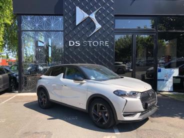 DS CERTIFIED Ds Ds 3 Crossback E-tense Performance Line + occasion certifiée - Citadine Electrique Cristal Pearl (m) - Toit Noir Perla Nera - Chambourcy - 3636164_3
