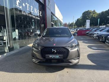 DS CERTIFIED Ds Ds 3 Crossback Puretech 100ch Performance Line + occasion certifiée - Citadine Essence Gris Platinium (m) - Toit Noir Onyx - Vert Saint Denis - 3636181_2