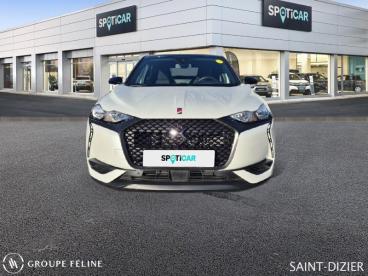 DS CERTIFIED Ds Ds 3 Crossback Bluehdi 130ch Performance Line Automatique occasion certifiée - Citadine Diesel Blanc Perle Nacré - Toit Noir Perla N. - St Dizier - 3637940_2