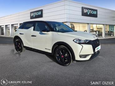 DS CERTIFIED Ds Ds 3 Crossback Bluehdi 130ch Performance Line Automatique occasion certifiée - Citadine Diesel Blanc Perle Nacré - Toit Noir Perla N. - St Dizier - 3637940_3