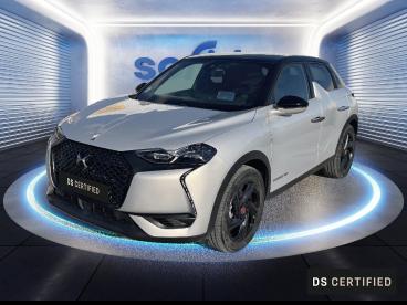 DS CERTIFIED Ds Ds 3 Crossback E-tense Performance Line + occasion certifiée - Citadine Electrique Cristal Pearl (m) - Toit Noir Perla Nera - Longuenesse - 3637978_1